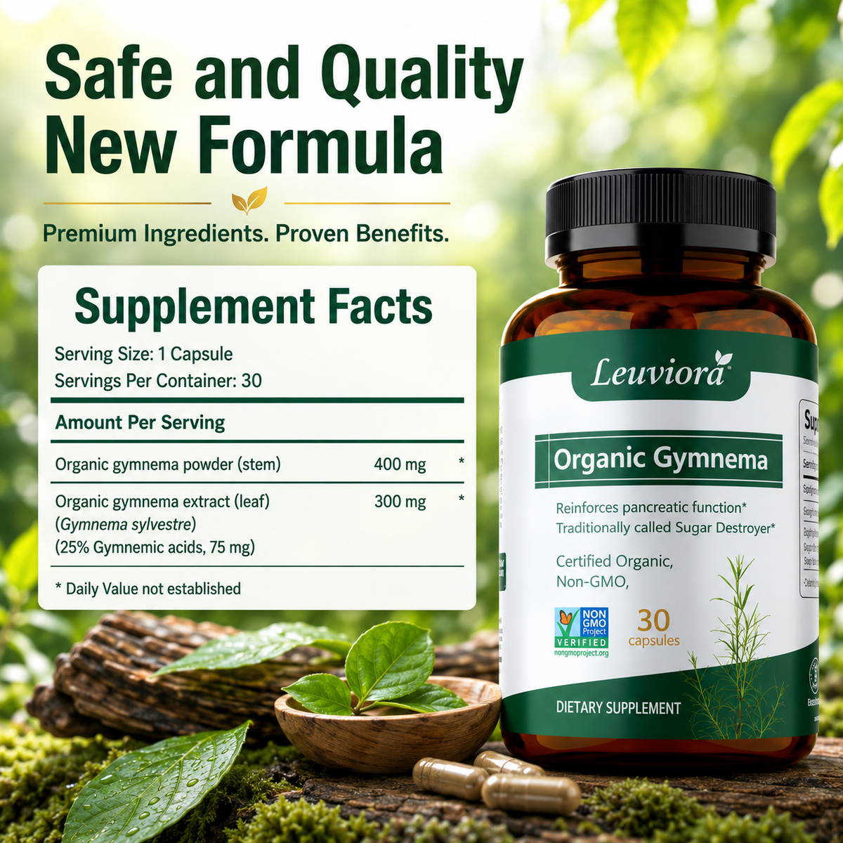 Gymnema Sylvestre — Extensively Studied For its Remarkable Research in Pancreatic Function and Beta Cell Support