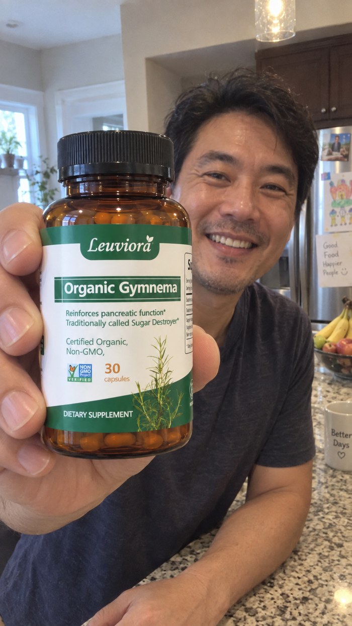 Leuviora customer holding the product