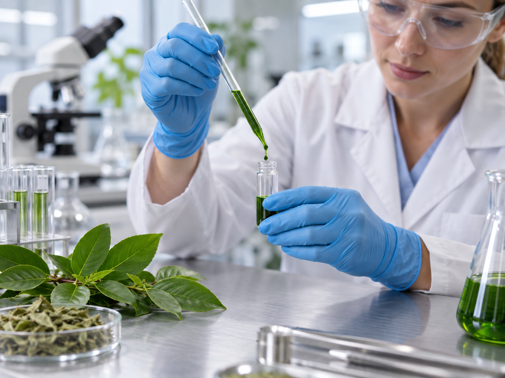 Independent laboratory testing Gymnema extract